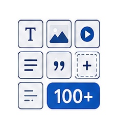 Mehr als 100 Blöcke
