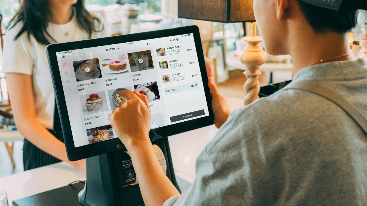 Impression POS-System mit Web-Schnittstelle