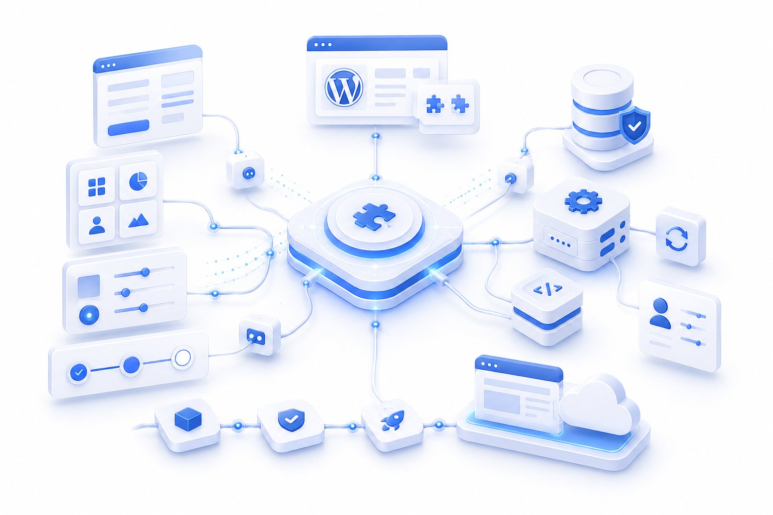 Konzept Schema OrgaPress Frontend Backend Integration