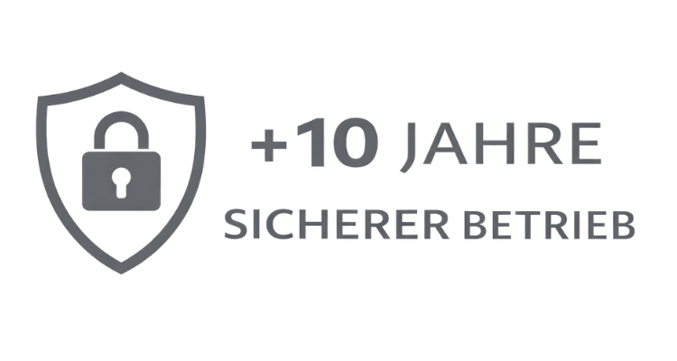 Über 10 Jahre sicher im Einsatz Über 10 Jahre sicher im Einsatz